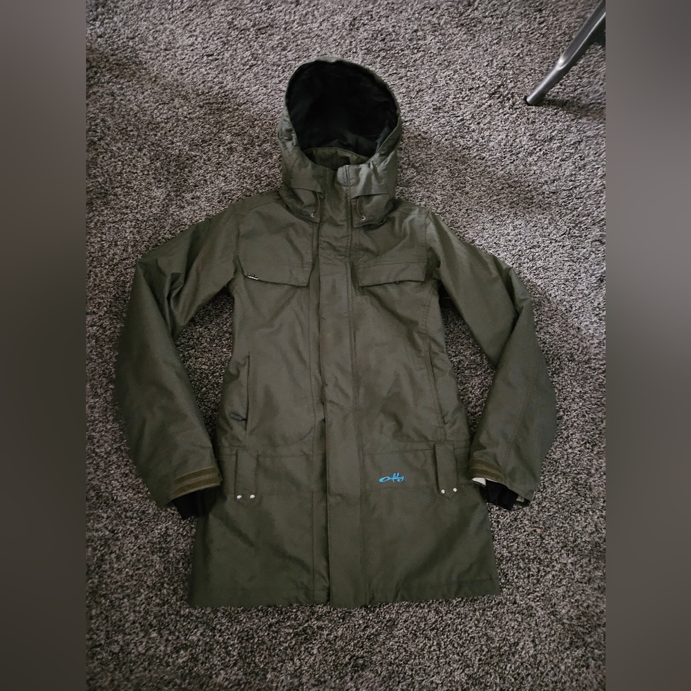 Womens Jacket oakley ski snowboard size xs winter parka hooded warm coat xs